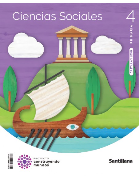 CIENCIAS SOCIALES 4ºPRIMARIA CONSTRUYENDO MUNDOS CASTILLA LEON 2023